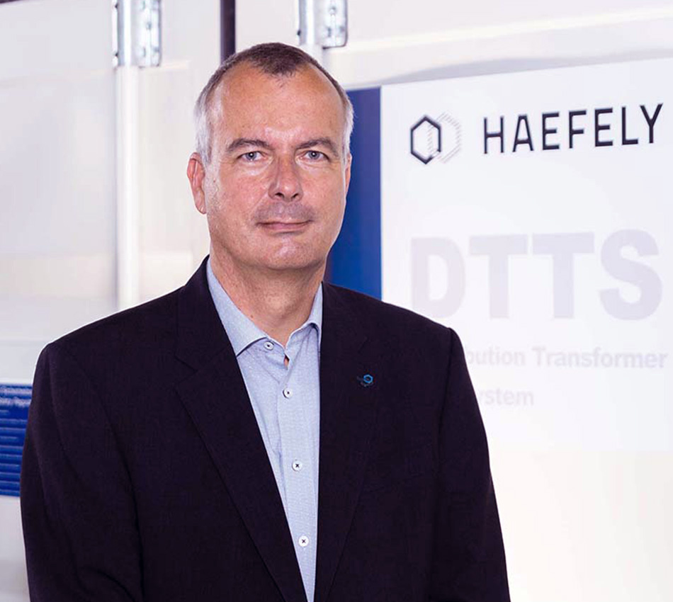 Bild von Peter Schikarski CEO der Haefely AG