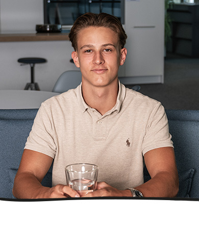 Porträt von Lio Tonazzi, Lernender Informatiker EFZ der Innflow AG