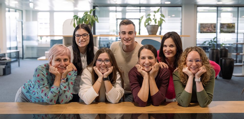 Teamfoto Marketing der Innflow AG