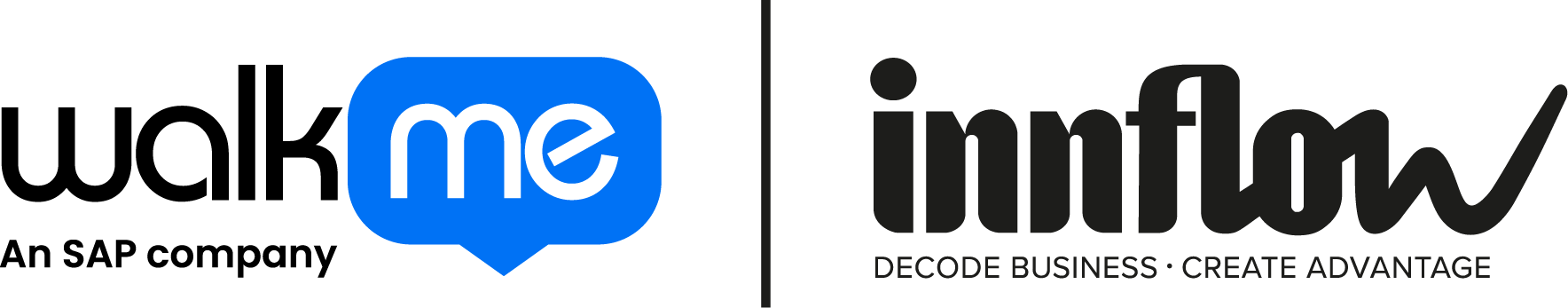 Logo von WalkMe und Innflow
